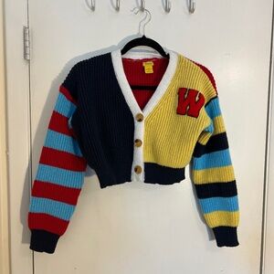 Daisy Bright kid core cropped sweater